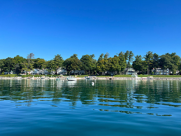 Beautiful homes in Harbor Springs, Michigan