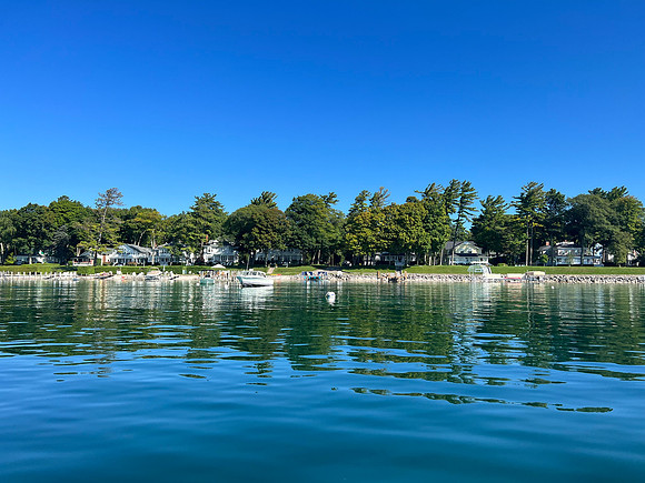 Beautiful homes in Harbor Springs, Michigan