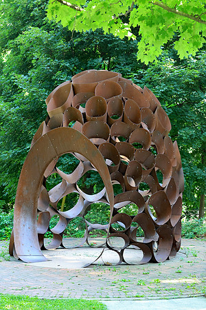 Lay Park with Sculpture in Downtown Traverse City